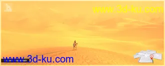 3D打印模型Infinite Sands - Desert Environment的图片