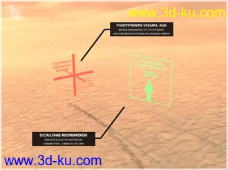 3D打印模型Infinite Sands - Desert Environment的图片