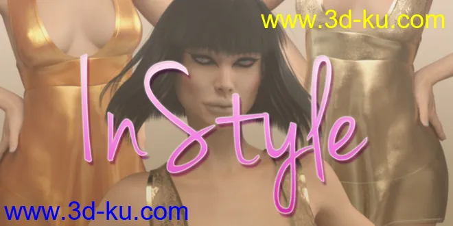 InStyle - Fashion Babydoll for Genesis 3 Females模型的图片1