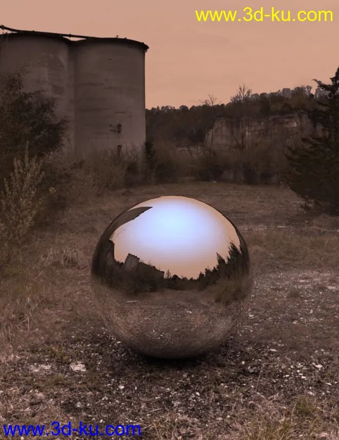 Iray HDRI - Apocalyptic Plant Outdoors Set 1模型的图片11