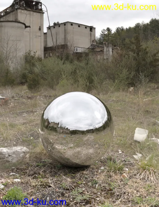 Iray HDRI - Apocalyptic Plant Outdoors Set 1模型的图片13