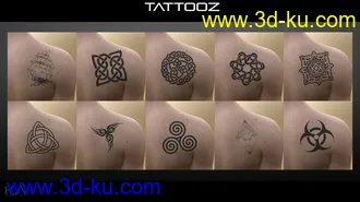 3D打印模型Iray Tattooz的图片