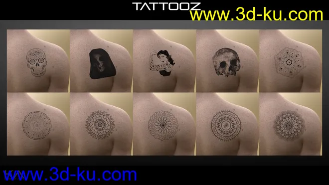 Iray Tattooz模型的图片6