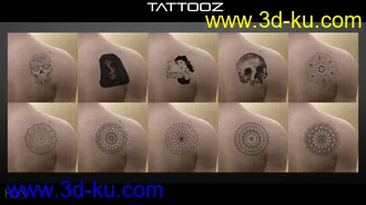 3D打印模型Iray Tattooz的图片