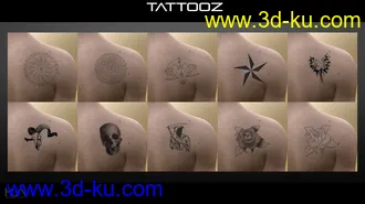 3D打印模型Iray Tattooz的图片