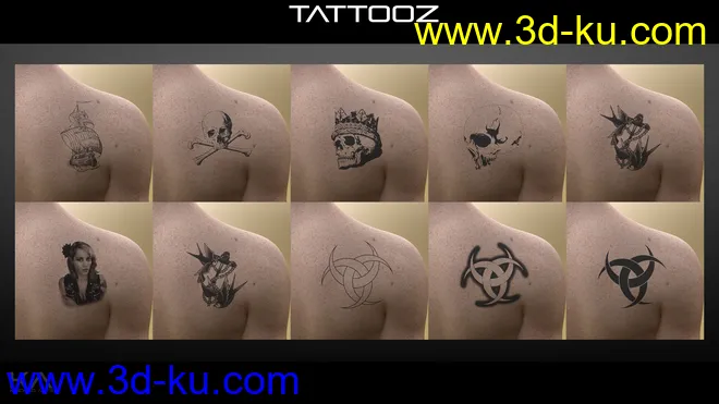 Iray Tattooz模型的图片8