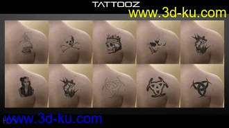 3D打印模型Iray Tattooz的图片