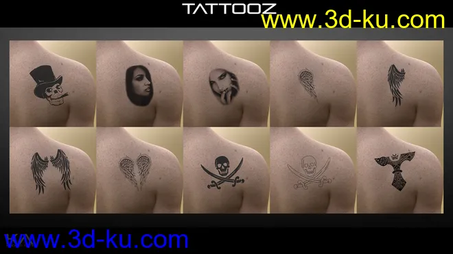 Iray Tattooz模型的图片9