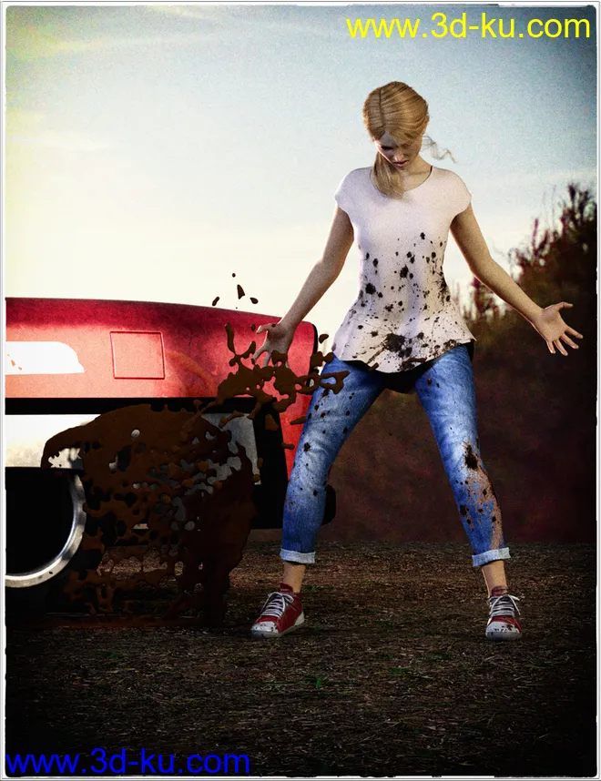 Iray Wet & Dry Fabrics模型的图片5