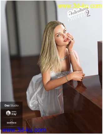 3D打印模型iV Sweet Intentions Vol 2 Poses and Props for Genesis 8 Female的图片