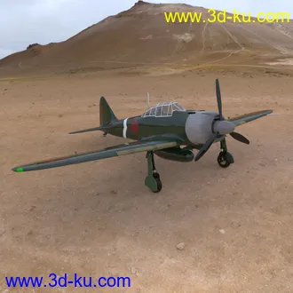 3D打印模型Japanese Zero (for Poser)的图片