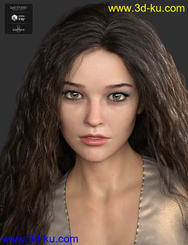 Jayla HD for Genesis 8 Female模型的图片1