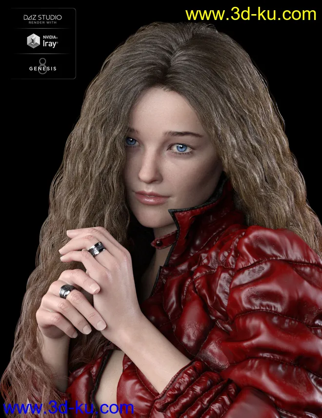 Jayla HD for Genesis 8 Female模型的图片2