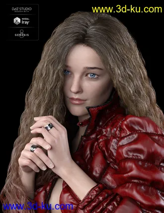 3D打印模型Jayla HD for Genesis 8 Female的图片