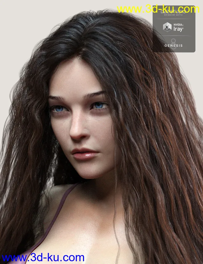 Jayla HD for Genesis 8 Female模型的图片3