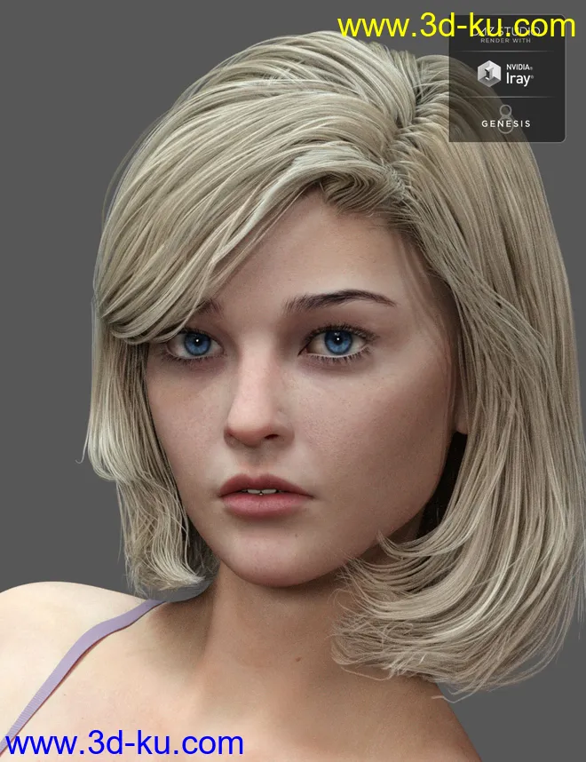 Jayla HD for Genesis 8 Female模型的图片4