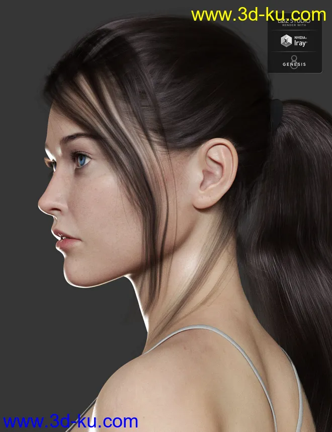 Jayla HD for Genesis 8 Female模型的图片6