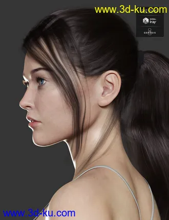 3D打印模型Jayla HD for Genesis 8 Female的图片