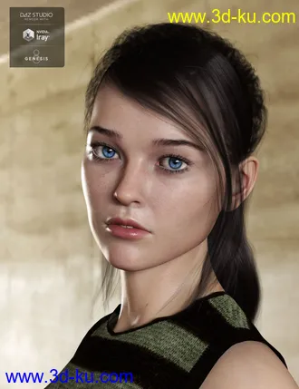 3D打印模型Jayla HD for Genesis 8 Female的图片