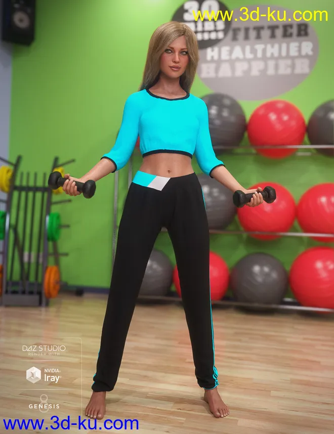 Jenna Workout - Groove模型的图片2