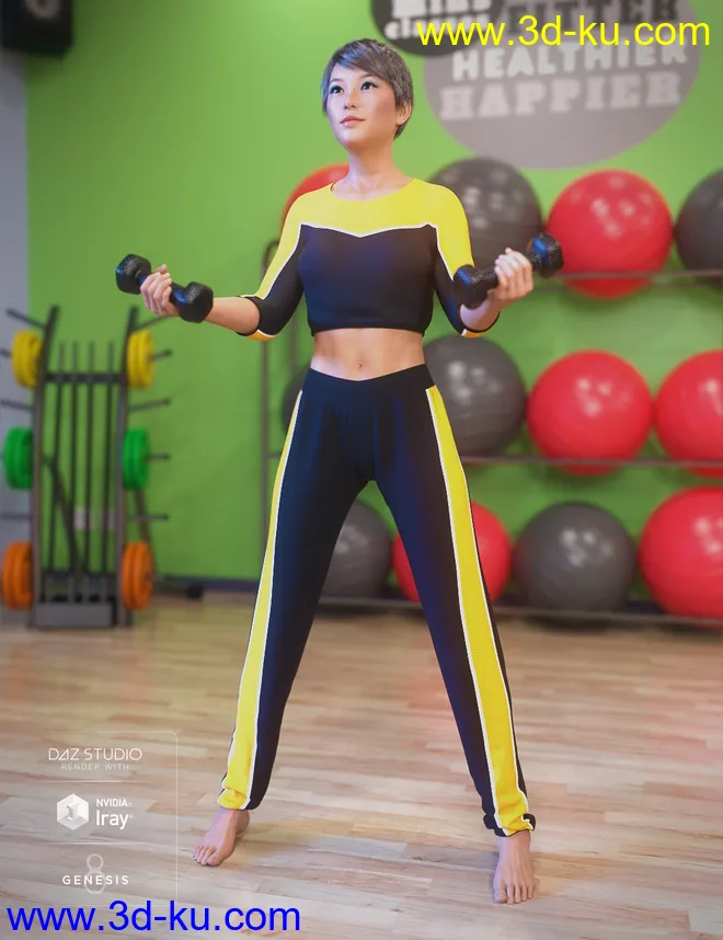 Jenna Workout - Groove模型的图片5