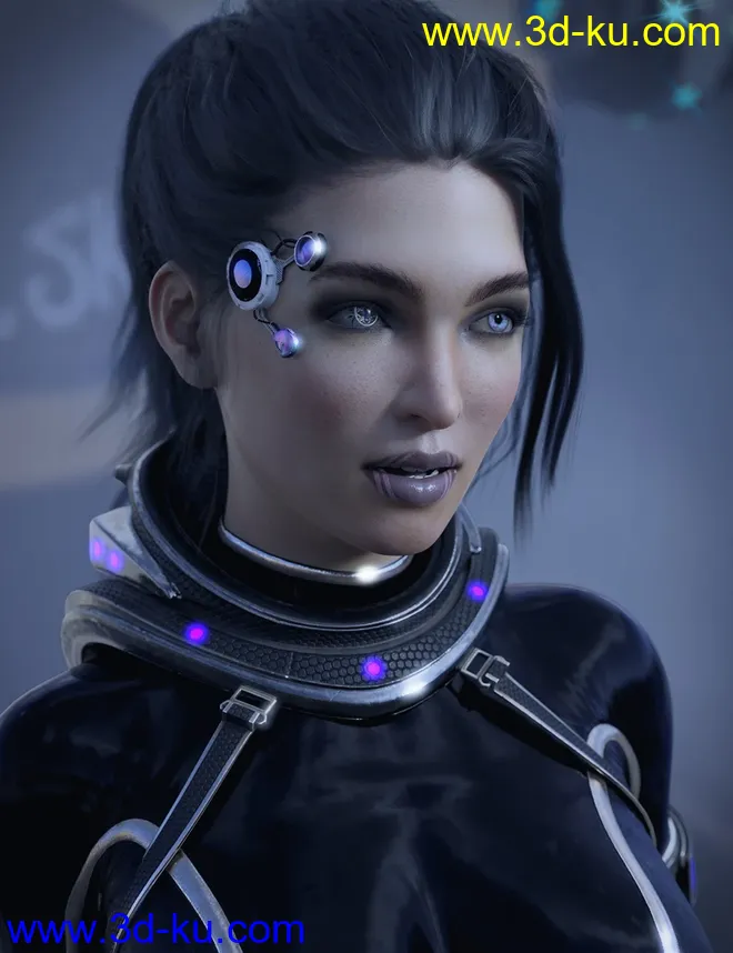 Jennica HD for Genesis 3 & 8 Female模型的图片1