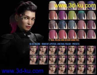 3D打印模型Jennica HD for Genesis 3 & 8 Female的图片