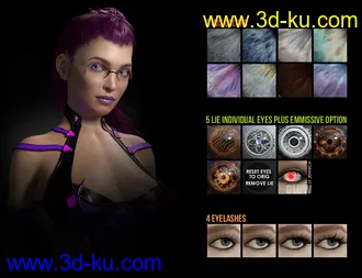 3D打印模型Jennica HD for Genesis 3 & 8 Female的图片