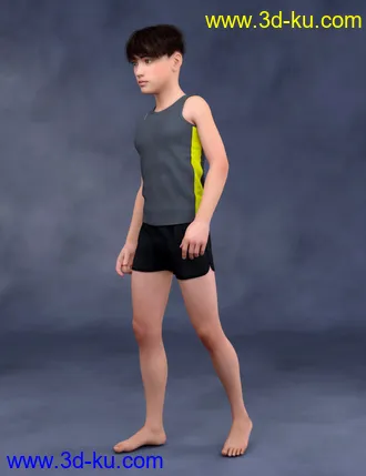 3D打印模型Jesse for Genesis 3 Male的图片