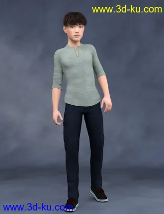 3D打印模型Jesse for Genesis 3 Male的图片