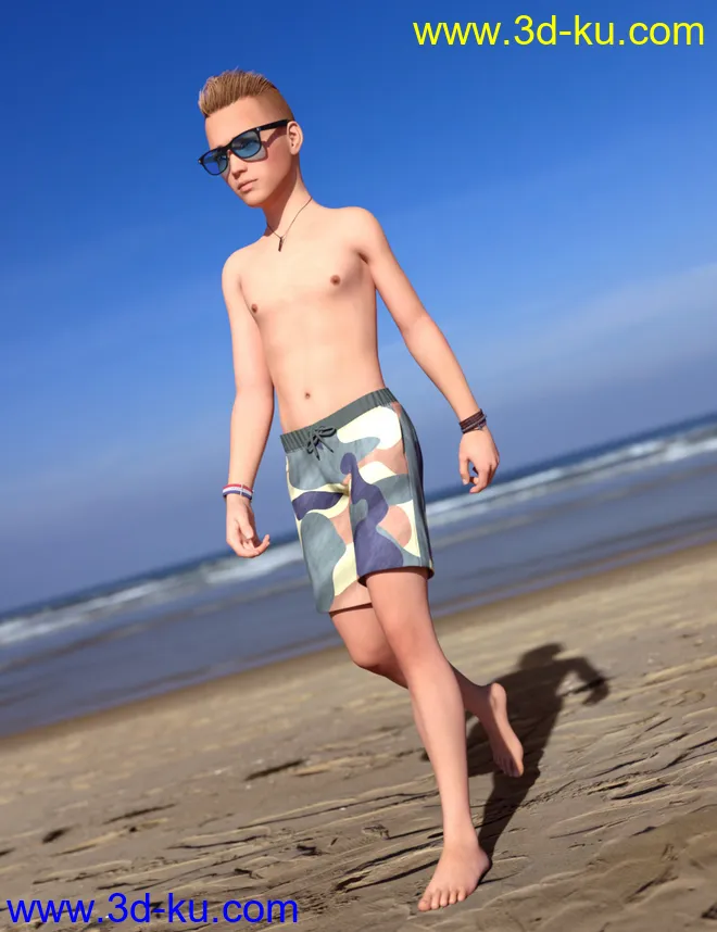 Jesse for Genesis 3 Male模型的图片8