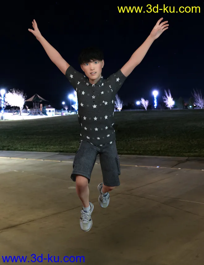 Jesse for Genesis 3 Male模型的图片9