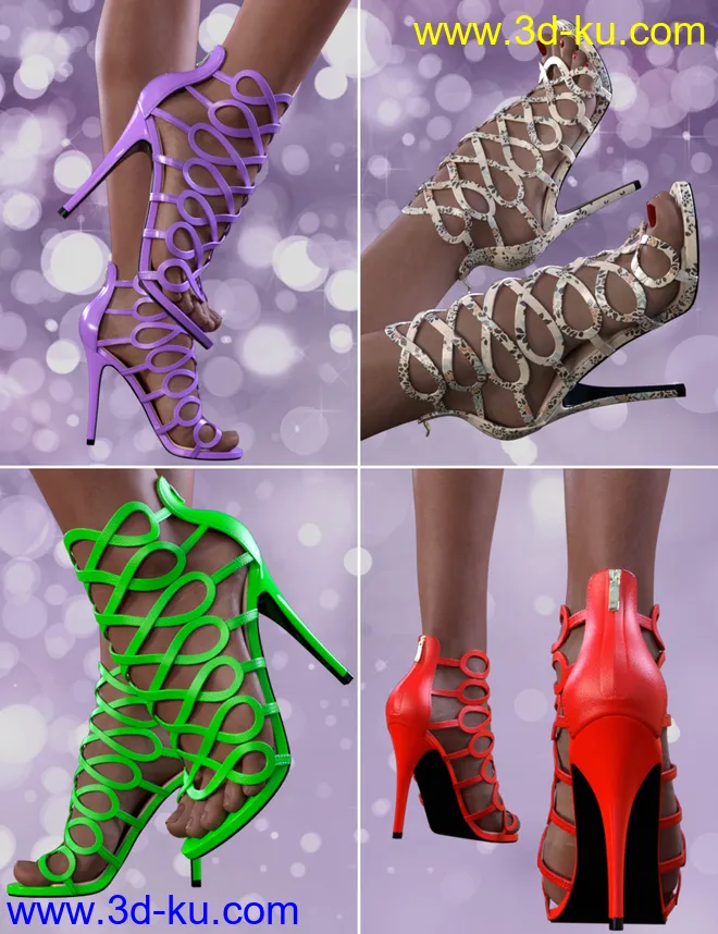 Jessica Heels for Genesis 3 Female(s)模型的图片3