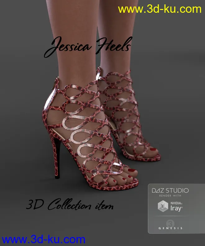 Jessica Heels for Genesis 3 Female(s)模型的图片4