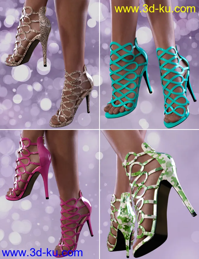 Jessica Heels for Genesis 3 Female(s)模型的图片5