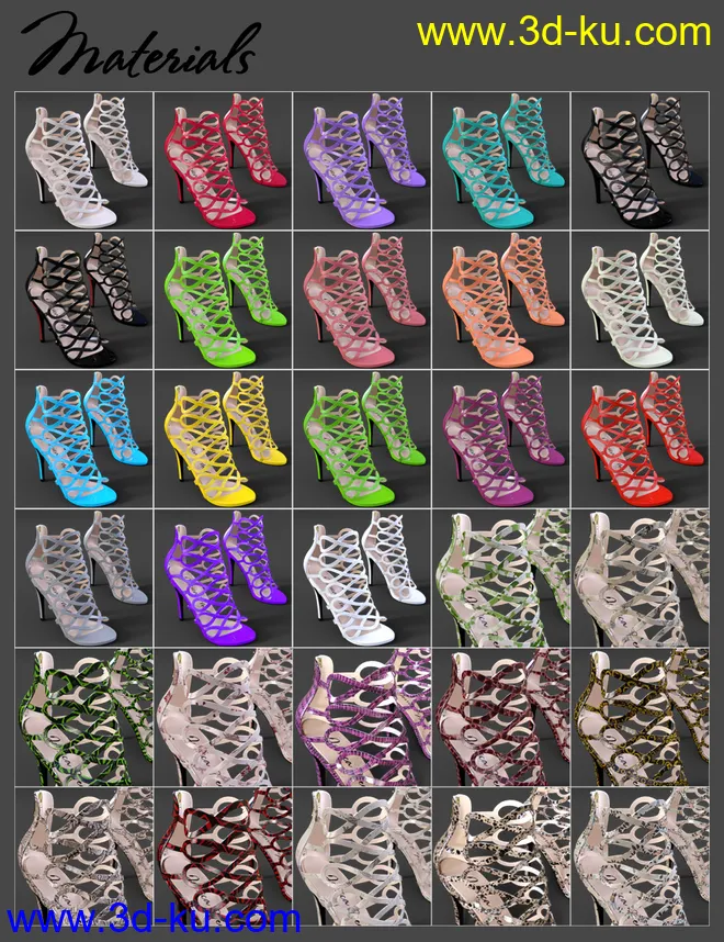 Jessica Heels for Genesis 3 Female(s)模型的图片9