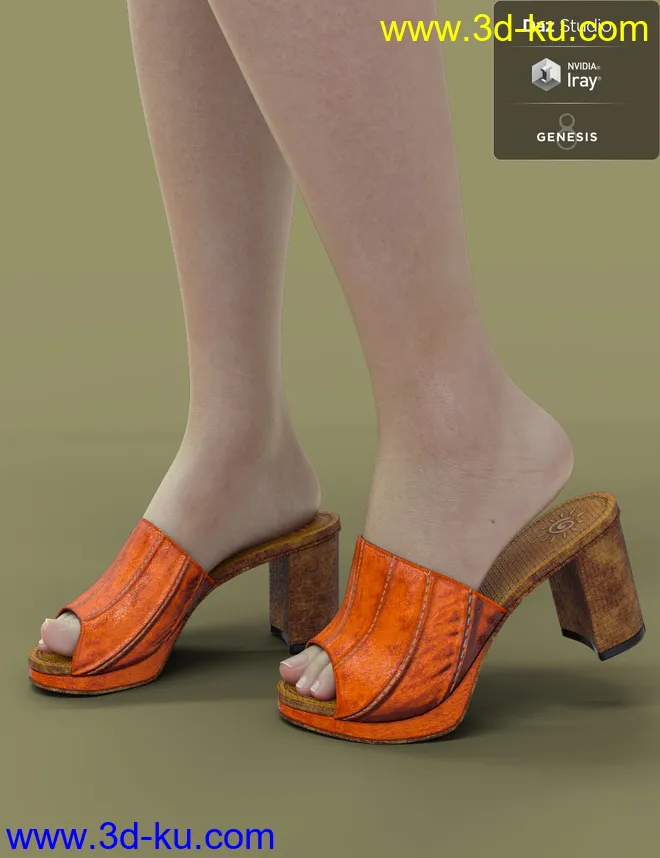 Jiwoo Mule for Genesis 8 Female(s)模型的图片9