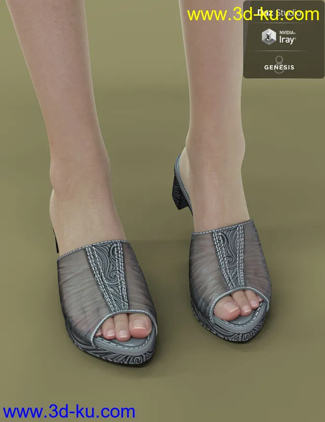 Jiwoo Mule for Genesis 8 Female(s)模型的图片10