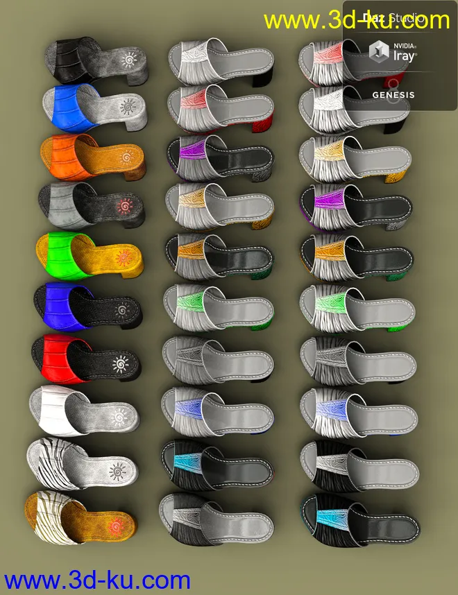 Jiwoo Mule for Genesis 8 Female(s)模型的图片12