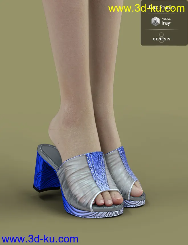 Jiwoo Mule for Genesis 8 Female(s)模型的图片13