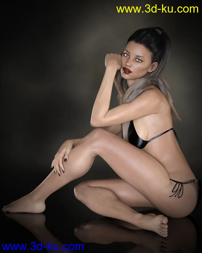 Jordina for Genesis 3 and 8 Female模型的图片2