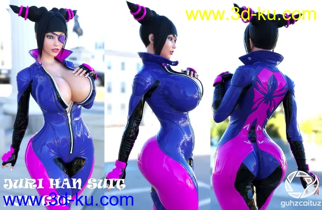 JURI HAN SUIT FOR G3F模型的图片1