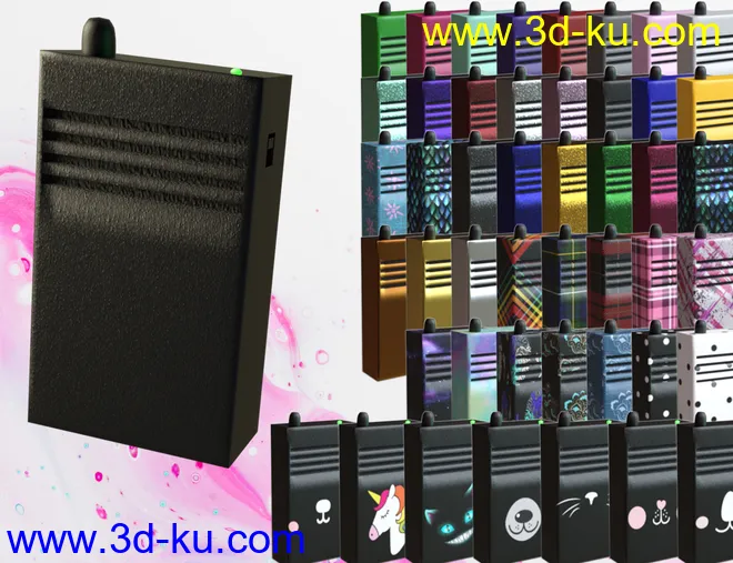 K-Pow Props and Accessories for Genesis 8模型的图片13