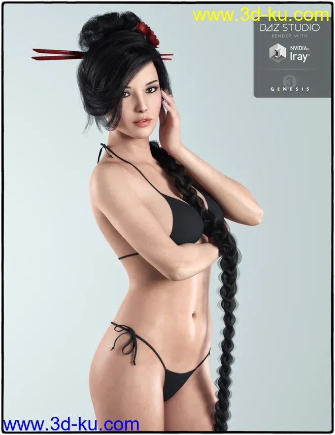Keisha for Genesis 3 Female(s)模型的图片1