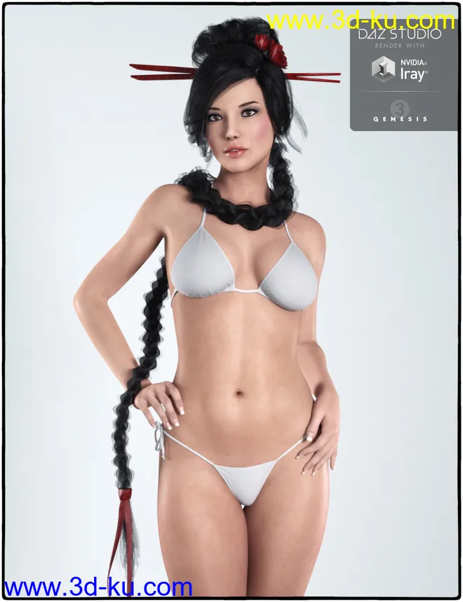 Keisha for Genesis 3 Female(s)模型的图片6