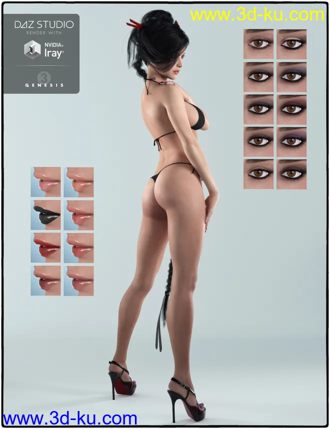 Keisha for Genesis 3 Female(s)模型的图片9