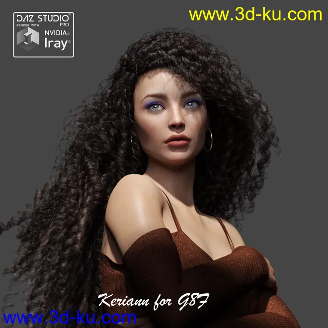 Keriann for Genesis 8 Female模型的图片1