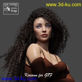 3D打印模型Keriann for Genesis 8 Female的图片