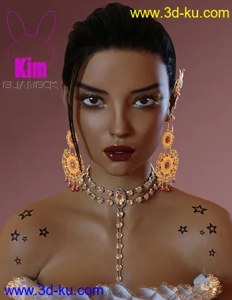 3D打印模型Kim for Genesis 8 Female的图片