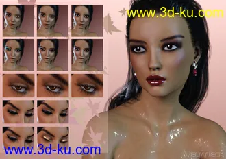 3D打印模型Kim for Genesis 8 Female的图片